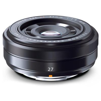 富士龙镜头 xf27mm 黑色