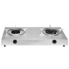 美的(Midea)燃气灶JZT-T206AX天然气灶具 台式 不锈钢 大火力 熄