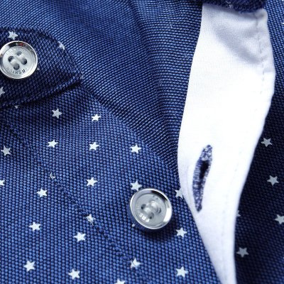 斯巴奴男装短袖t恤 2015夏装新款时尚翻领t恤 短袖t恤男1069b 蓝色