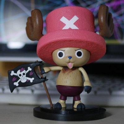 宫禧 海贼王周边金狮子剧场版可爱人气乔巴场景公仔 家居装饰摆件