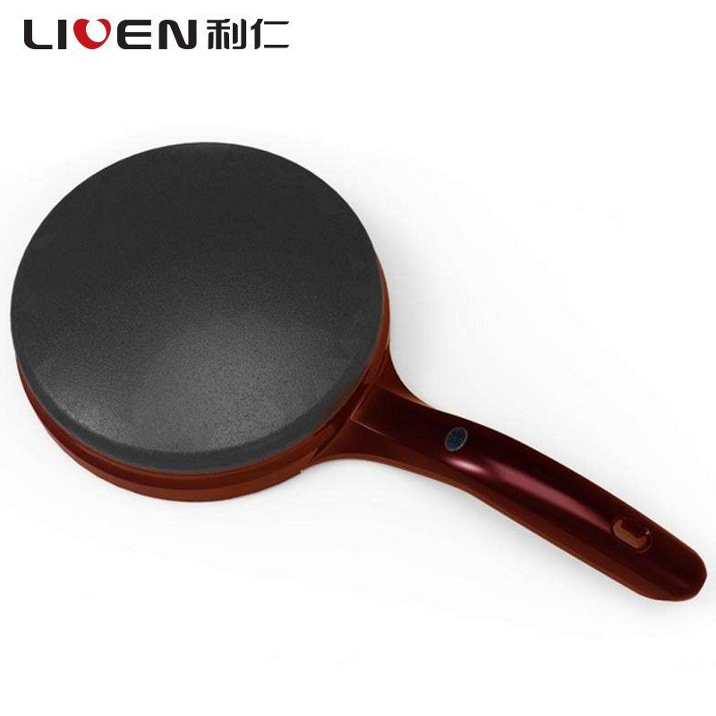 利仁（Liven）BC-11薄饼铛 酒红色