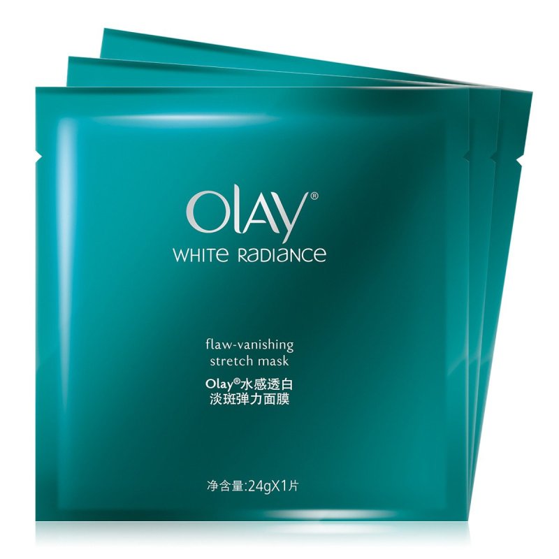 玉兰油（Olay）水感透白淡斑弹力面膜礼包3片
