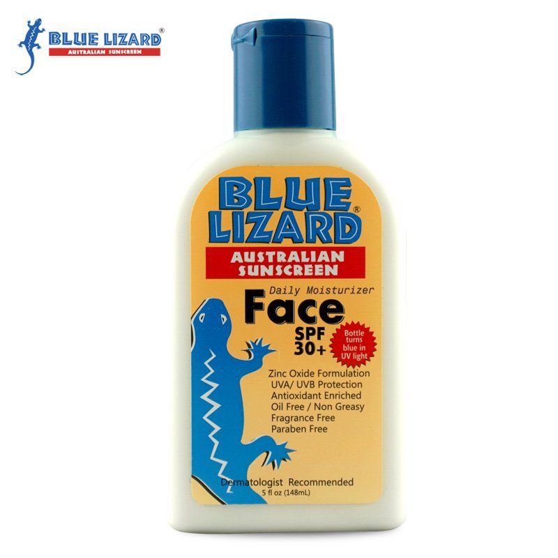 【苏宁自营】蓝蜥蜴BLUE LIZARD 面部物理防晒148ml SPF30+ 遇紫外线变色 滋润保湿 可做妆前乳