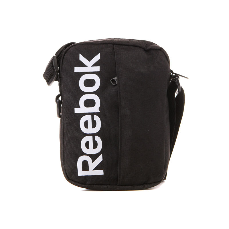 锐步Reebok中性单肩包运动配件运动生活AB1267 黑