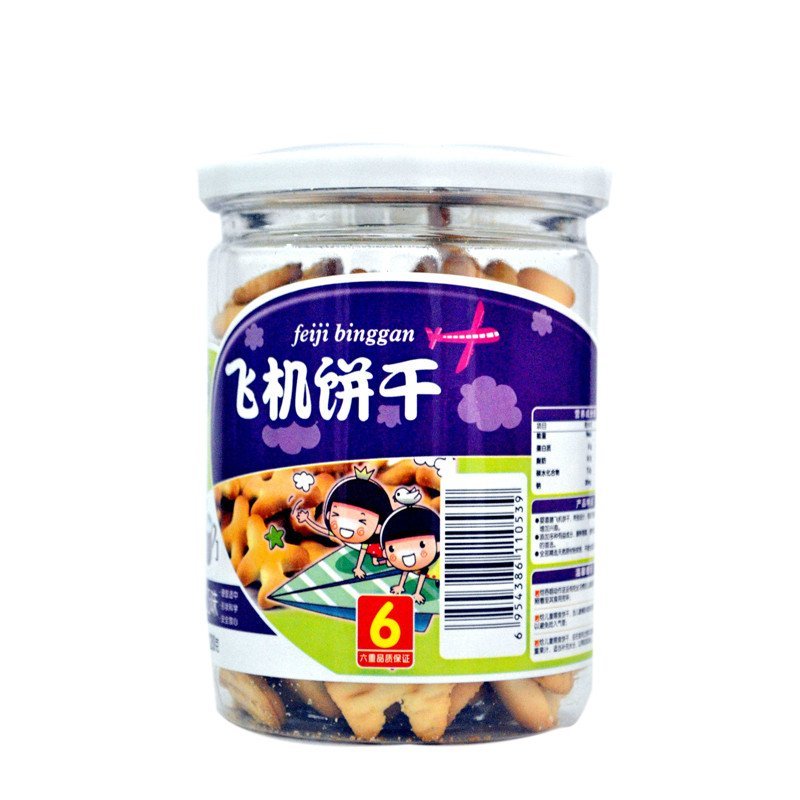 婴喜膳飞机饼干牛奶味