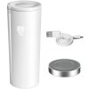爱拼图（ipinto）智能水杯 APP饮水提醒 LED水温显示 无线充电 创意礼品 waterever W011白色款