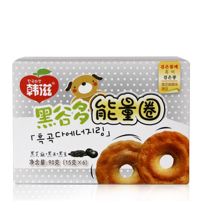 韩滋能量圈小麦饼黑谷多