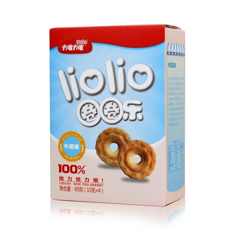 力哦力哦圈圈乐牛奶味