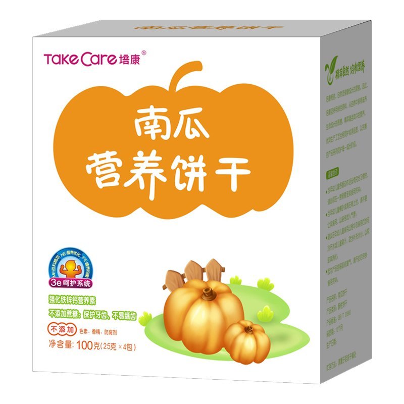 培康(TakeCare) 南瓜营养饼干100g