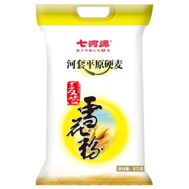 七河源河套麦心雪花粉5kg