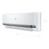 海尔（Haier） 小1P 定频 单冷 空调挂机 KF-23GW/12NWA13
