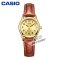 卡西欧(CASIO)经典指针系列皮带 石英女士手表 LTP-1094Q-9B