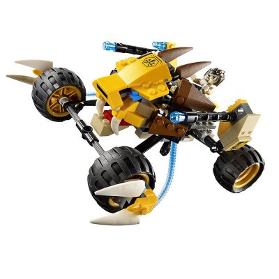 lego/乐高 气功传奇 70002 灵狮洛出击