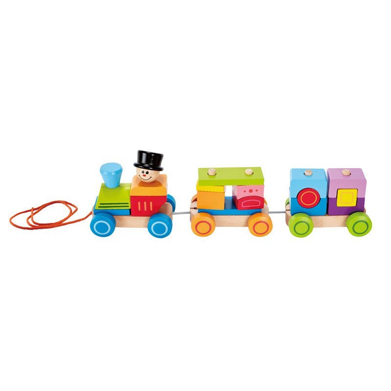 Hape 几何积木火车 E8037
