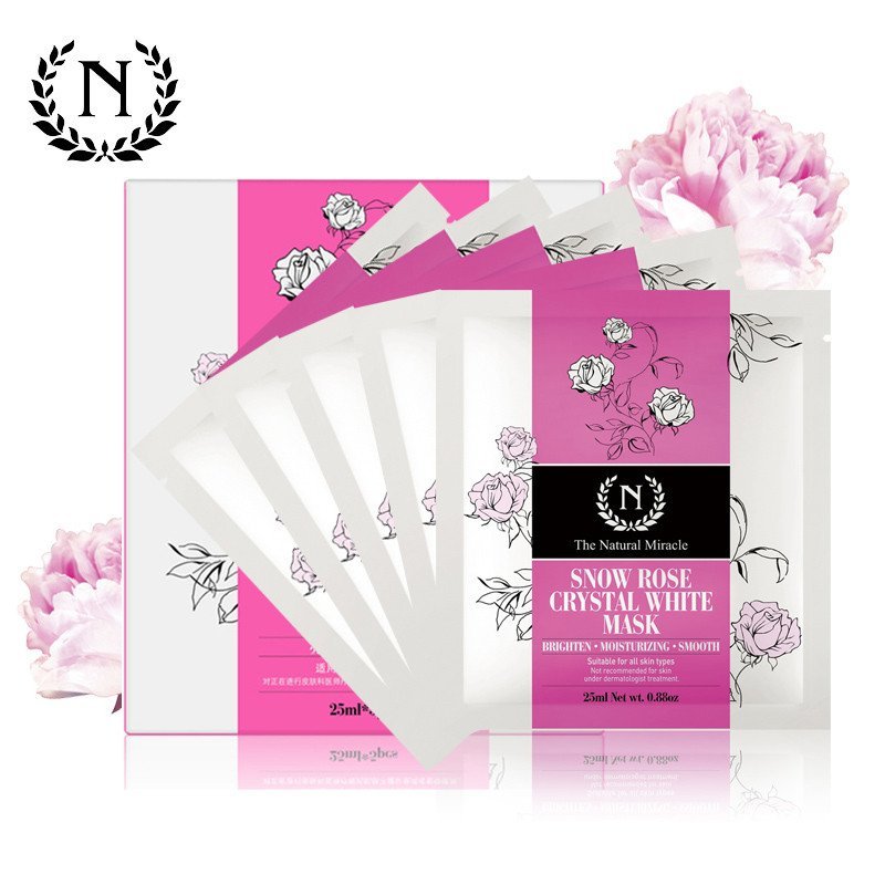 自然奇迹雪玫瑰面膜25ml*5
