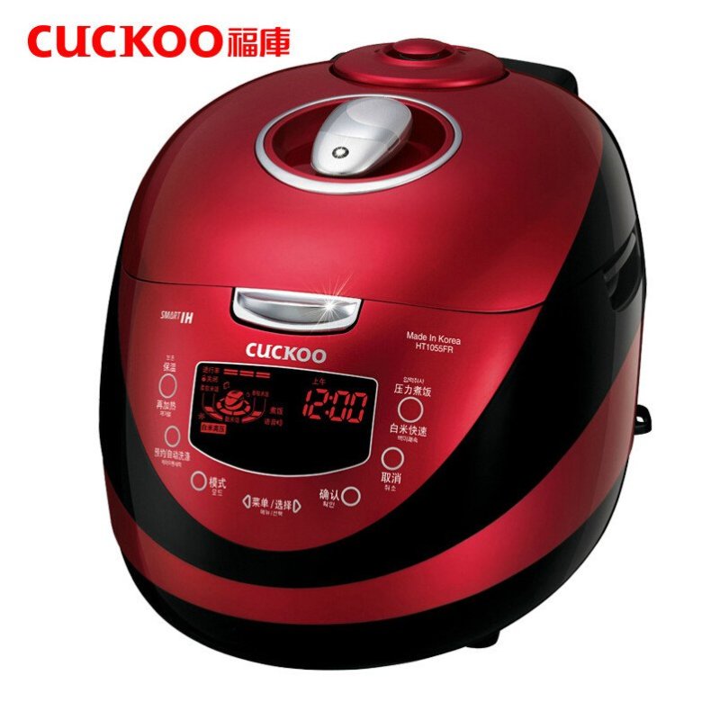 福库(CUCKOO)智能 电饭煲 CRP-HT1055FR 微电脑式 5L IH电磁加热 钛金聚能内胆
