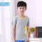 纳兰小猪童装2015男童韩版短袖T恤 110-160 150cm 蓝白条纹短袖