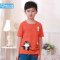 纳兰小猪童装2015男童韩版短袖T恤 110-160 160cm 桔色长尾猴短袖