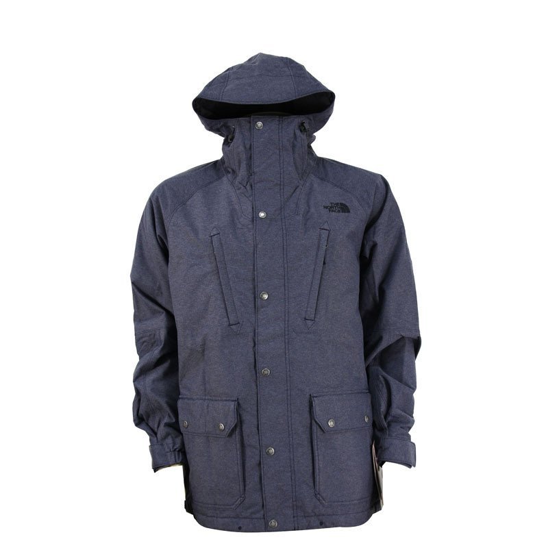 乐斯菲斯THE NORTH FACE男子户外保暖棉服A0Q9A7L M 深蓝色A0Q9A7L