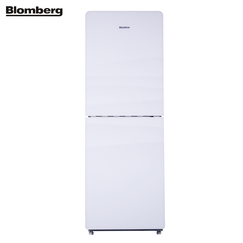 博伦博格/Blomberg KSM206LGA 206升双开门白色家用直冷大空间冰箱