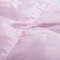 鸿润家纺 95%白鹅羽绒被莫代尔提花被芯 婚庆送礼保暖加厚冬被 2.2*2.4m 粉色冬款