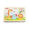 【苏宁红孩子】费雪 Fisher Price 动物乐园拼图拼板 FP7002A儿童玩具 益智 木质拼图