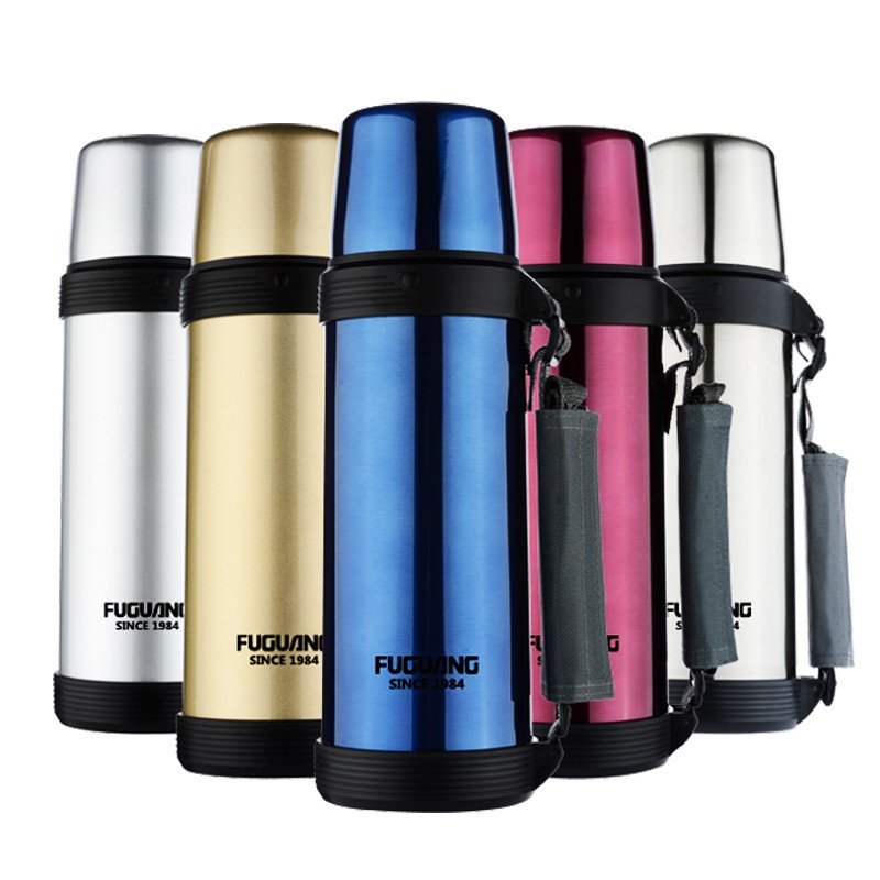 富光(FUGUANG)保温壶WFZ6005-1800 1800ml不锈钢保温壶家用暖壶大容量户外便携车载暖瓶旅行男保温杯