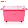 禧天龙citylong 60L+31L收纳箱收纳篮帝梵红