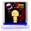 梦克拉Mkela 星座系列绒沙金铸金星座摆件 水瓶座