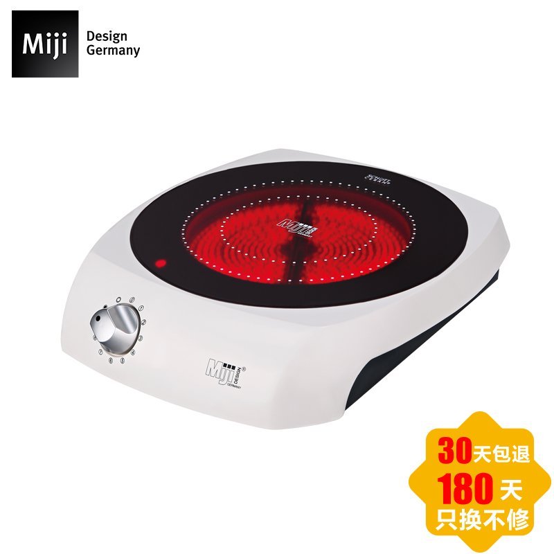 米技/Miji Gala I 1600W 德国米技炉 家用电陶炉 静音环保 白色