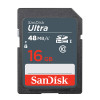 闪迪Ultra16G-NB UHS-I Class10(48M/S)SDHC存储卡/内存卡