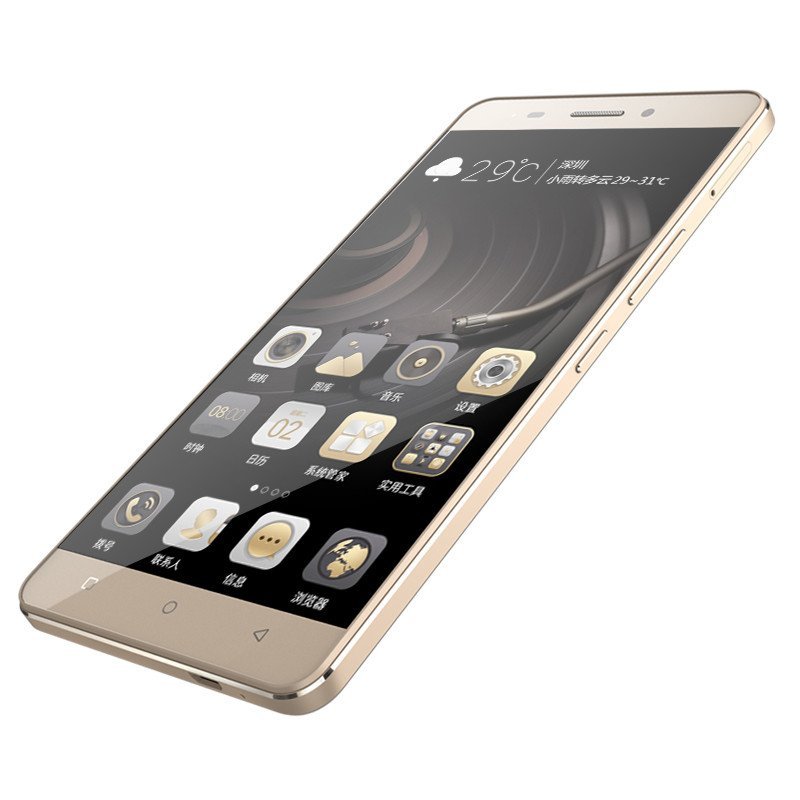 金立m5(3g 32g内存)荣耀金