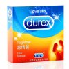 杜蕾斯(Durex)激情3只装避孕套超薄款润滑安全套成人情趣性用品