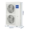 海尔（Haier）RFC280MXS-A 六室两厅190~240㎡家用中央空调超薄一拖八