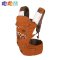 抱抱熊腰凳抱婴四季婴儿腰凳背带宝宝背带多功能透气婴儿用品 孕妇背带c07 均码 琥珀橙