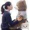 可爱超大号毛衣熊泰迪熊抱抱熊毛绒玩具熊公仔布娃娃送女友情人生日礼物 180cm 灰色毛衣