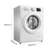 美的（Midea）MG80-eco31WDX 8公斤 变频滚筒洗衣机