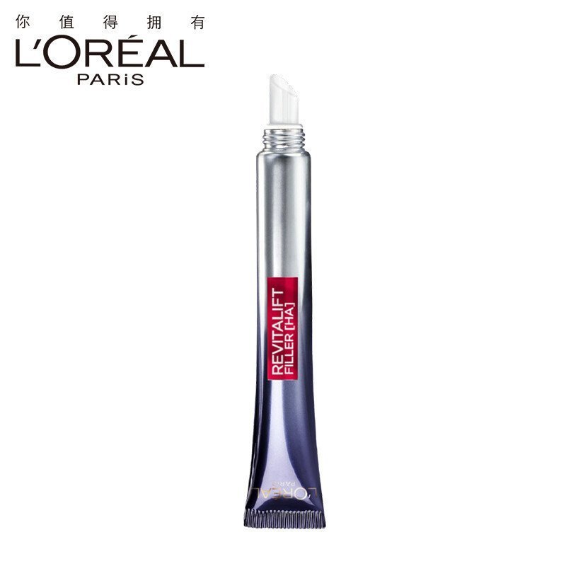 欧莱雅（LOREAL）复颜玻尿酸水光充盈导入眼霜15ml