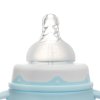 优优马骝(Yo Yo Monkey) 宽口径PP奶瓶 MS2060 240ml 连手柄颜色随机