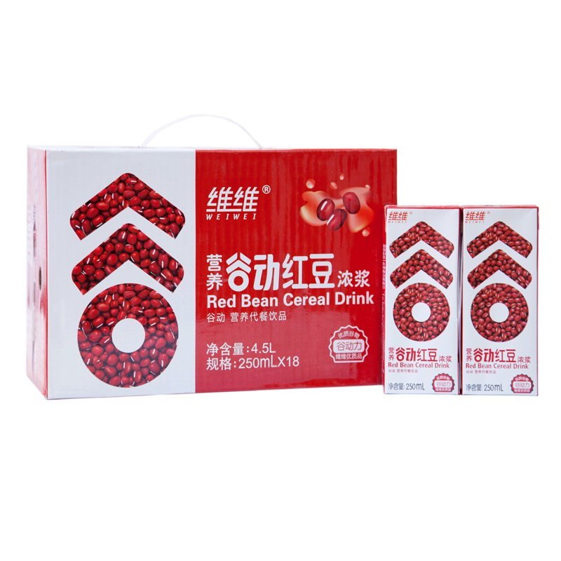 维维谷动红豆浓浆 250ML*18