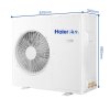 海尔（Haier）KFRd-52NW/57DBA22 家用中央空调 超薄 自清洁 2匹二级能效变频风管机