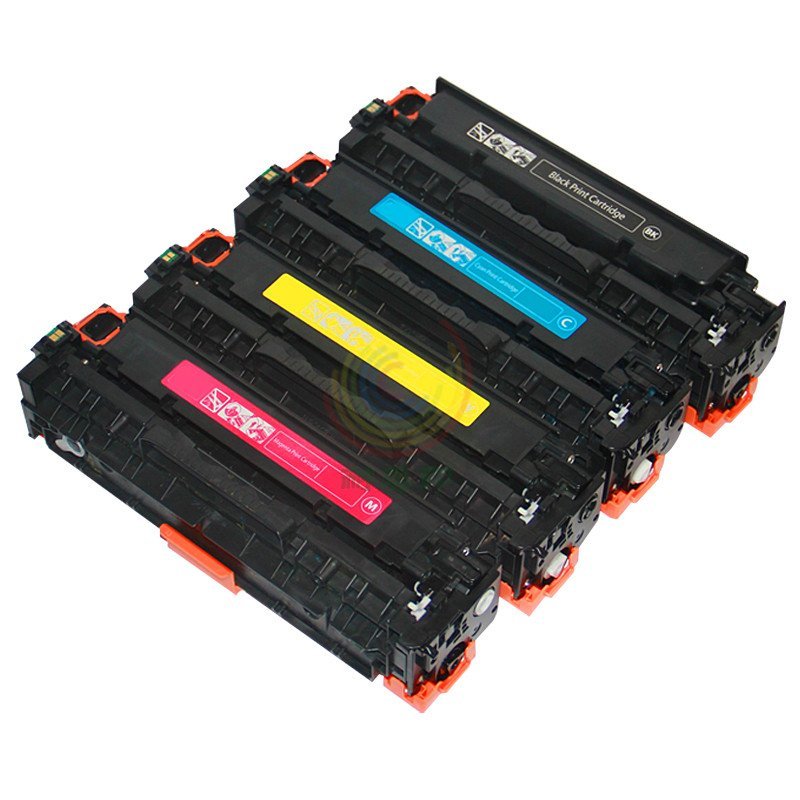 耐美印 HP304A 易加粉彩色硒鼓一套 惠普 CP2025 CM2320N打印机 HP CC530A 彩色一套