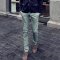 2015男休闲裤百搭男式纯色直筒长裤男裤休闲裤男K2-P25 XTH- 32(2尺5) 黑色