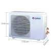 格力空调(GREE)1.5匹变频挂机润典1级节能建议12-23㎡使用KFR-32GW/(32595)FNCa-A1
