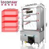 lecon/乐创洋博 0.9米商用海鲜蒸柜 蒸菜蒸鱼 燃气商用蒸炉 液化气油 大功率电热蒸柜