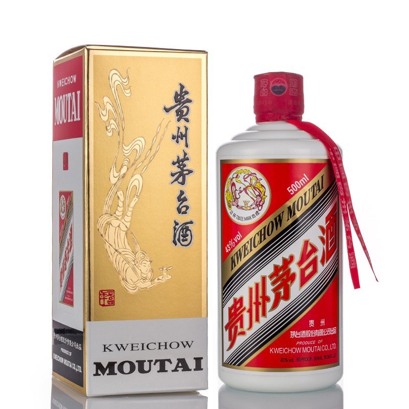 飞天茅台 43度500ml单盒 酱香型白酒