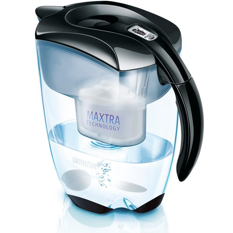 碧然德 Brita 净水器 净水壶 Elemaris 探索者黑色 3.5升 一壶三芯