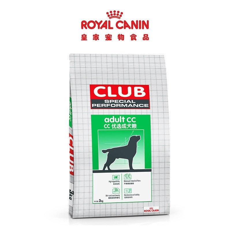 ROYAL CANIN 皇家狗粮 CC 优选成犬粮 3kg