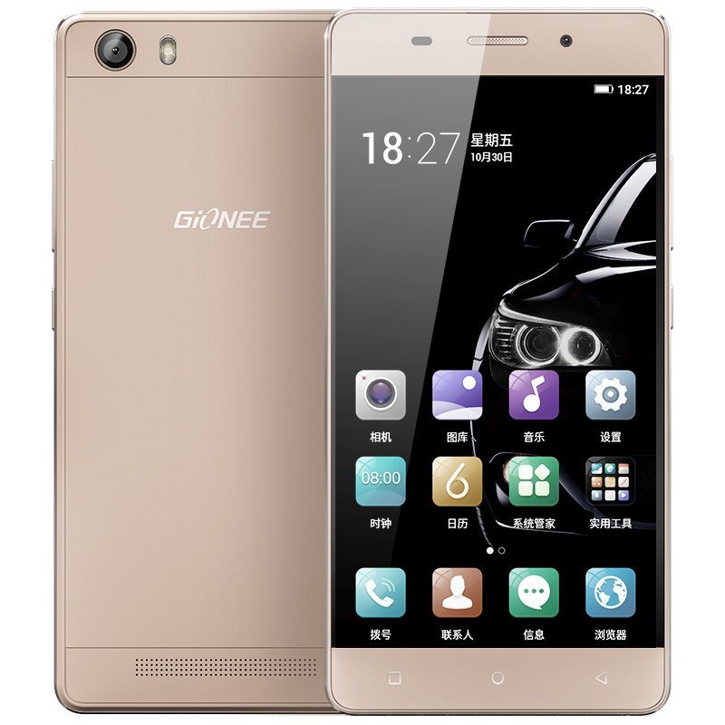 金立手机金钢 GN5001S [爵士金]（全网通16GB+3GB）