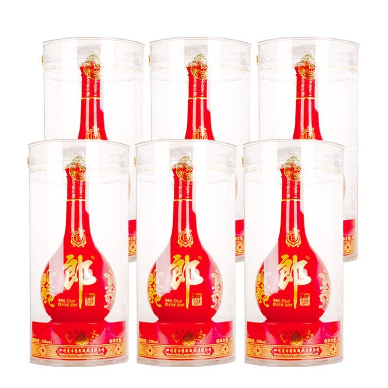 郎酒红花郎十五 53度500ml*6瓶箱装